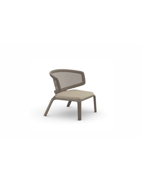 Fauteuil Club pour extérieur Seashell Dedon - 2