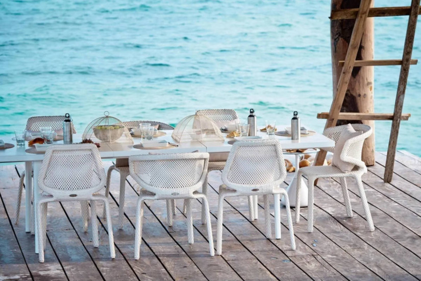 Chaise d'extérieur Seashell Dedon - 2