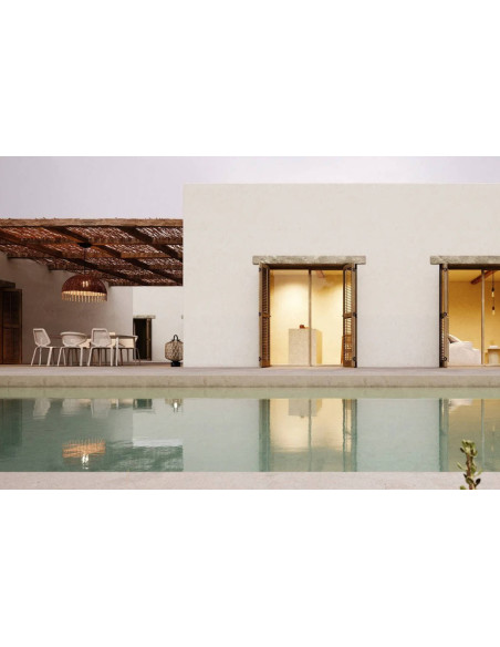 Chaise d'extérieur Seashell Dedon - 3