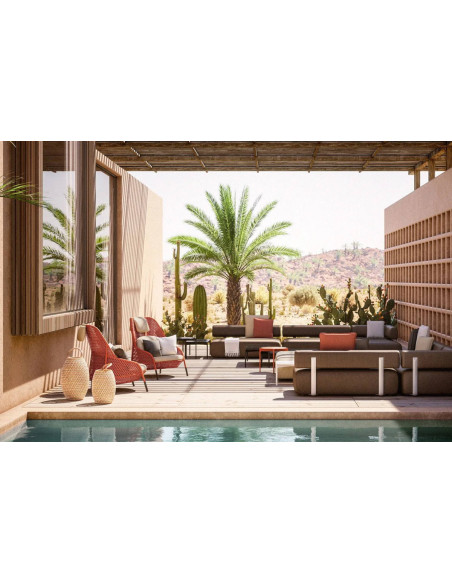 Poltrona per esterno Ahnda Dedon - 5