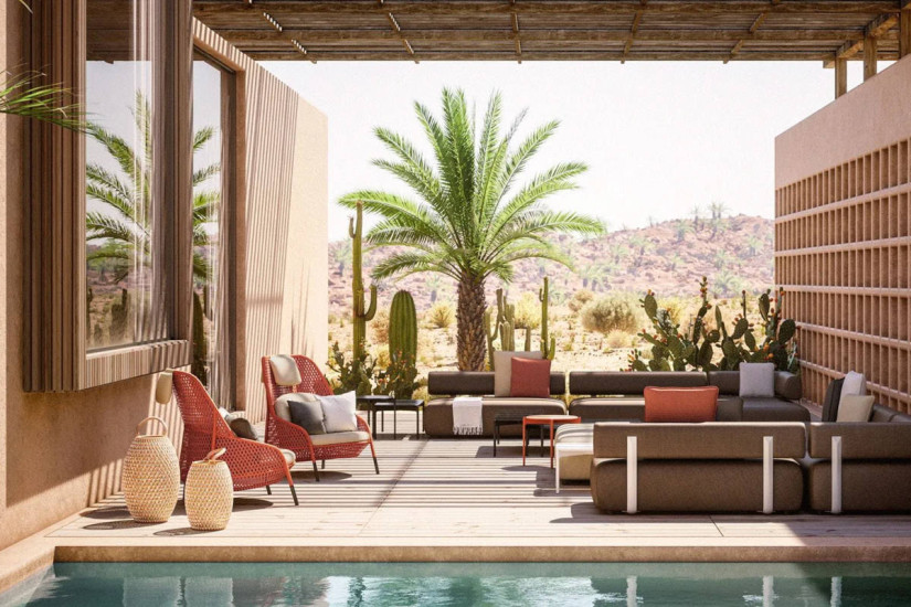 Poltrona per esterno Ahnda Dedon - 5