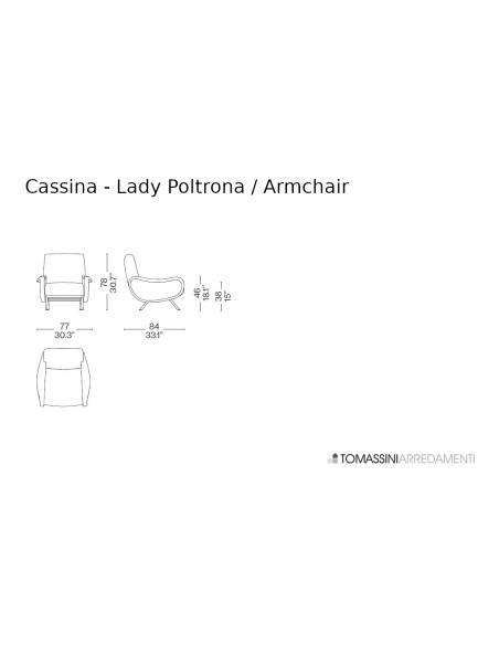 Poltrona Lady Cassina - 6