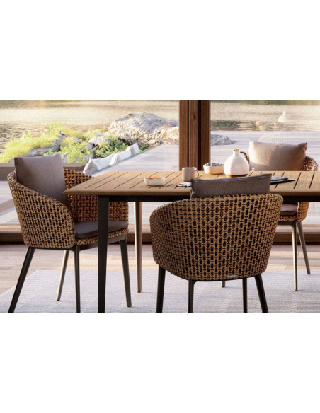 Wa Outdoor Table Dedon - 5