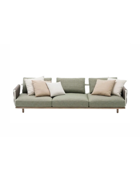 Eden Outdoor 3 Seater Sofa Roda - 1
