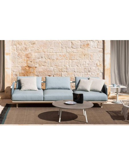 Eden Outdoor 3 Seater Sofa Roda - 3