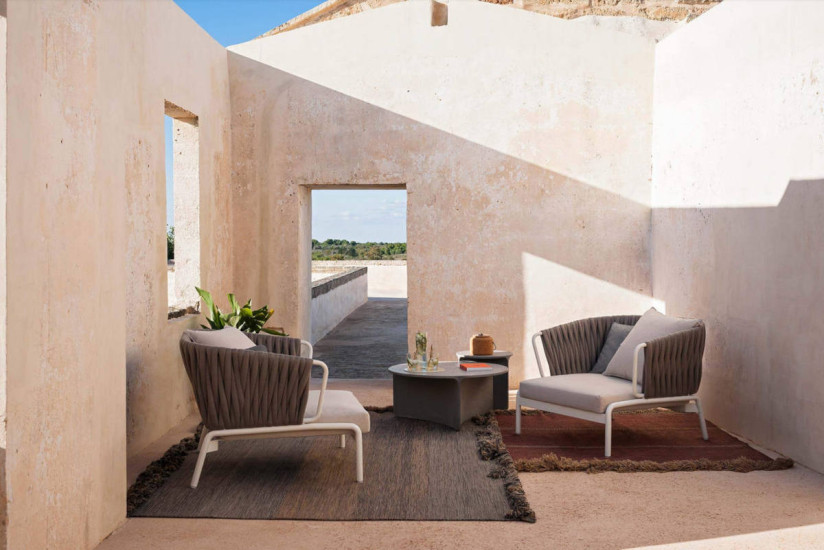 Spool outdoor Sofa Roda - 5