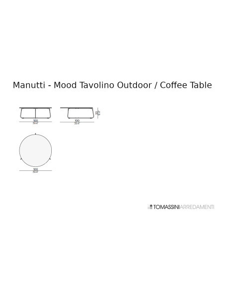 Mood Outdoor Coffee Table Manutti - 6