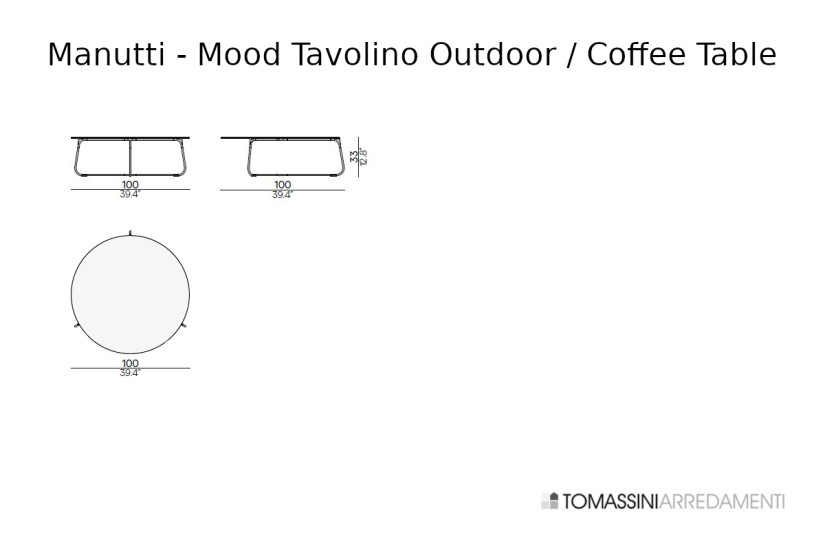 Tavolino Outdoor Mood Manutti - 6