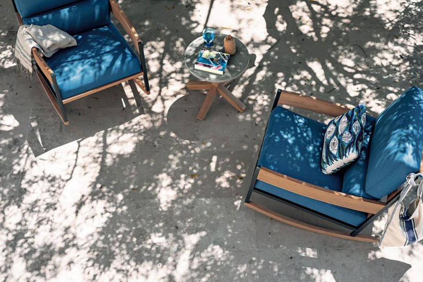 Chaise à bascule pour extérieur Nap 082 Roda - 3