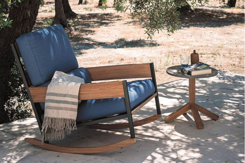 Chaise à bascule pour extérieur Nap 082 Roda - 4