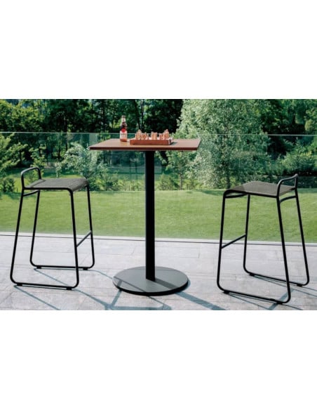 Sgabello bar per esterno Harp Roda - 3