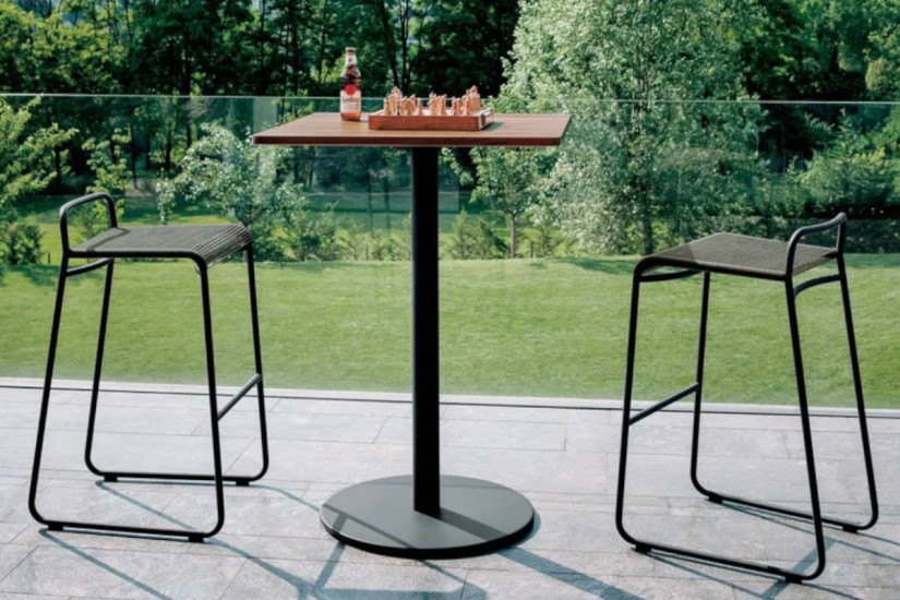 Sgabello bar per esterno Harp Roda - 3