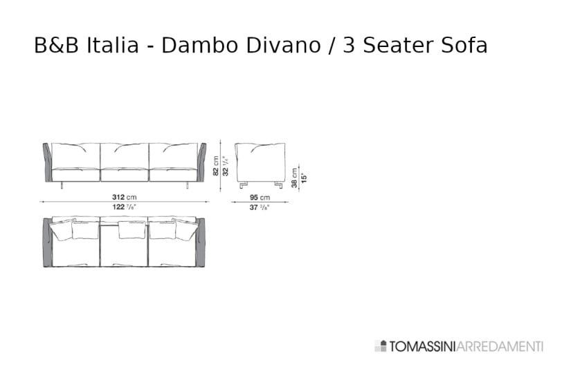 Dambo Sofa B&B Italia - 7