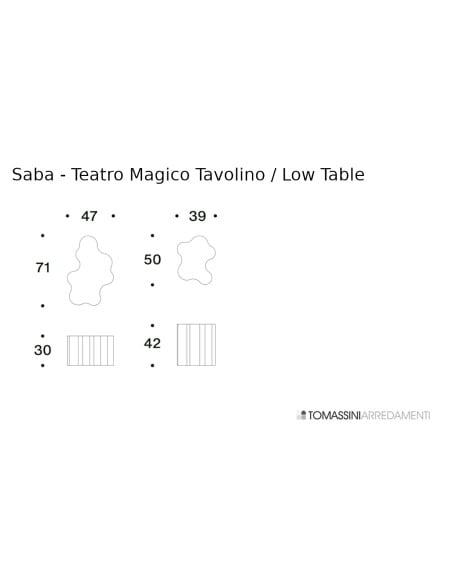 Teatro Magico Low Table Saba - 4