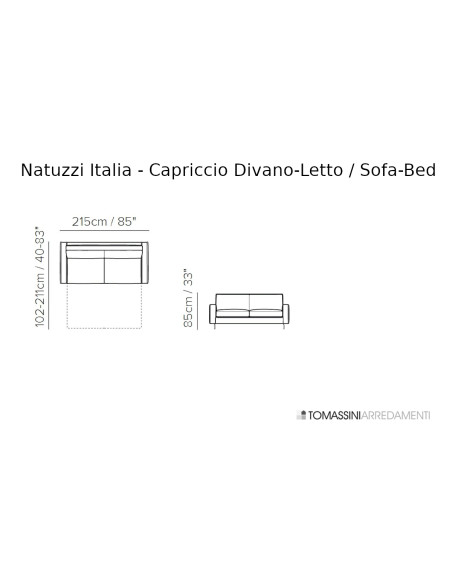 Capriccio Sofa-Bed Natuzzi Italia - 6