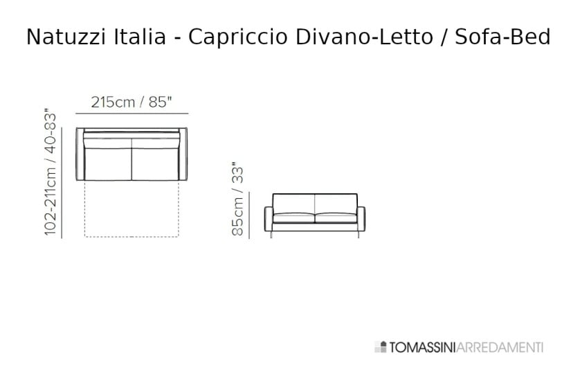Divano-Letto Capriccio Natuzzi Italia - 6