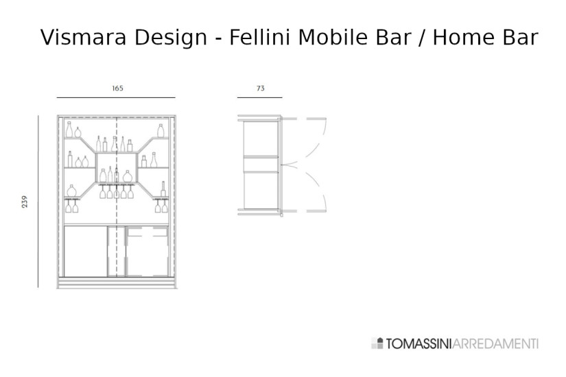 Fellini Home Bar Vismara Design - 6