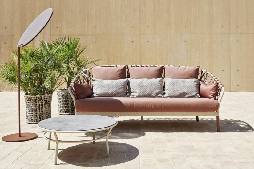 Emma Cross Outdoor Sofa  - 5