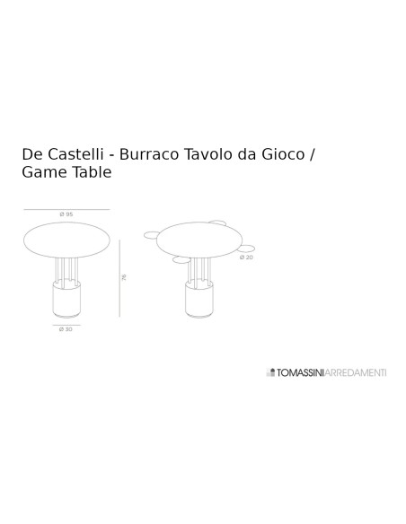 Burraco Game Table De Castelli - 6