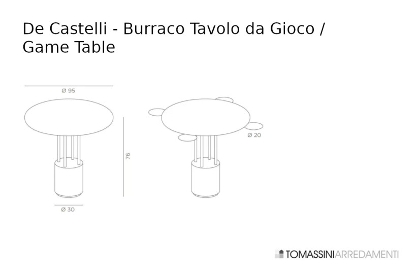Table de Jeu Burraco De Castelli - 6