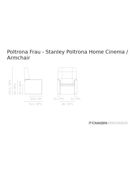 Fauteuil Home Cinema Stanley Poltrona Frau - 7