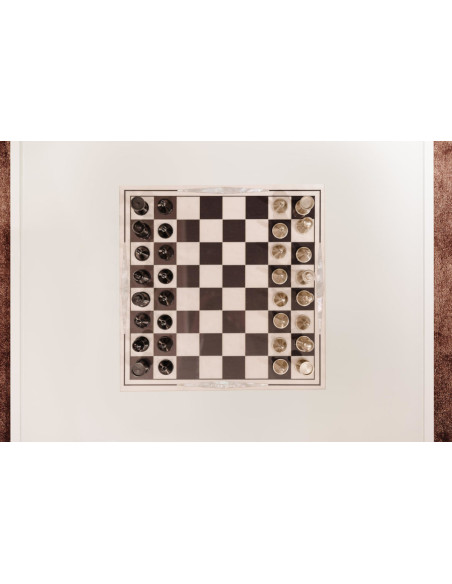 Scaccomatto Chess Table Vismara Design - 5
