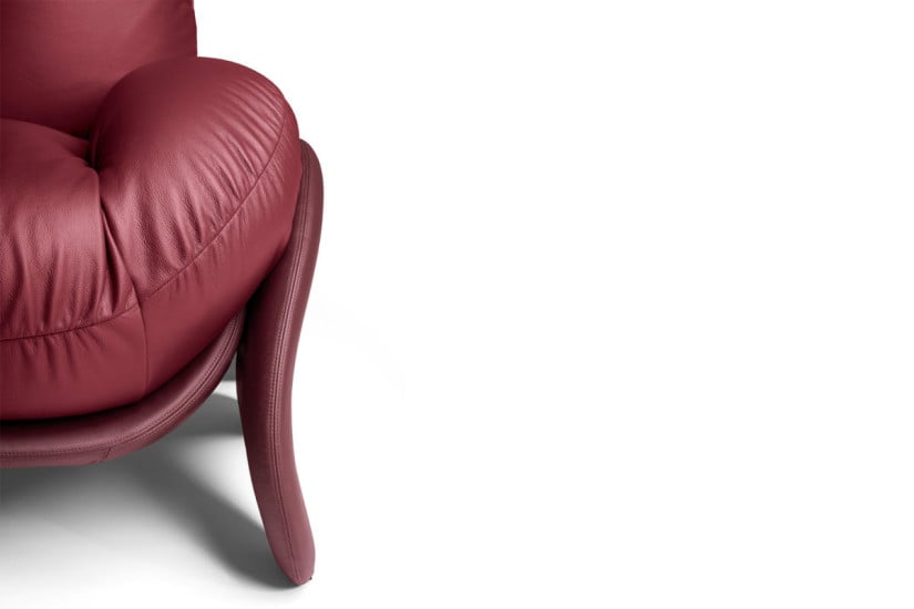 Squash Armchair Poltrona Frau - 4