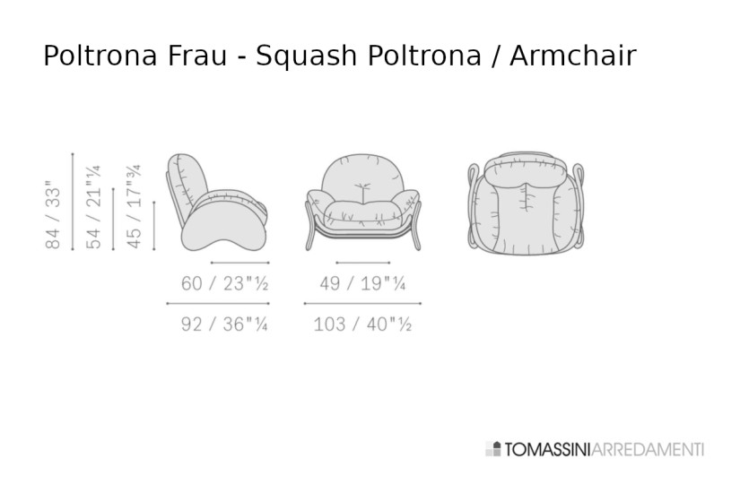 Fauteuil Squash Poltrona Frau - 6