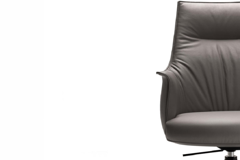 Archibald Task Executive Armchair Poltrona Frau - 4