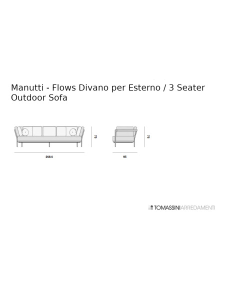 Flows Outdoor Sofa Manutti - 6