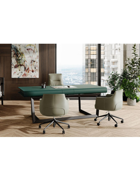 Peek-a-Book Large Desk Poltrona Frau - 5