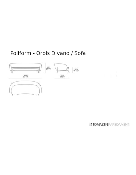 Orbis Sofa Poliform - 1