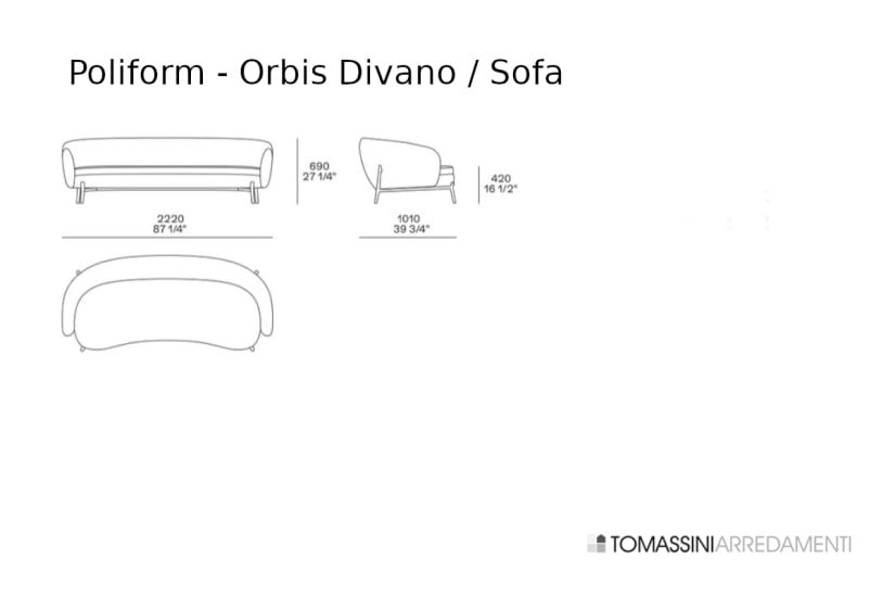 Orbis Sofa Poliform - 1