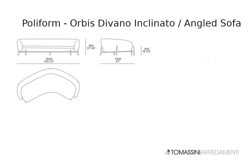Divano Orbis Poliform - 2