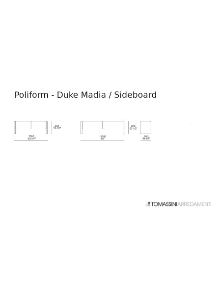 Duke Sideboard Poliform - 5