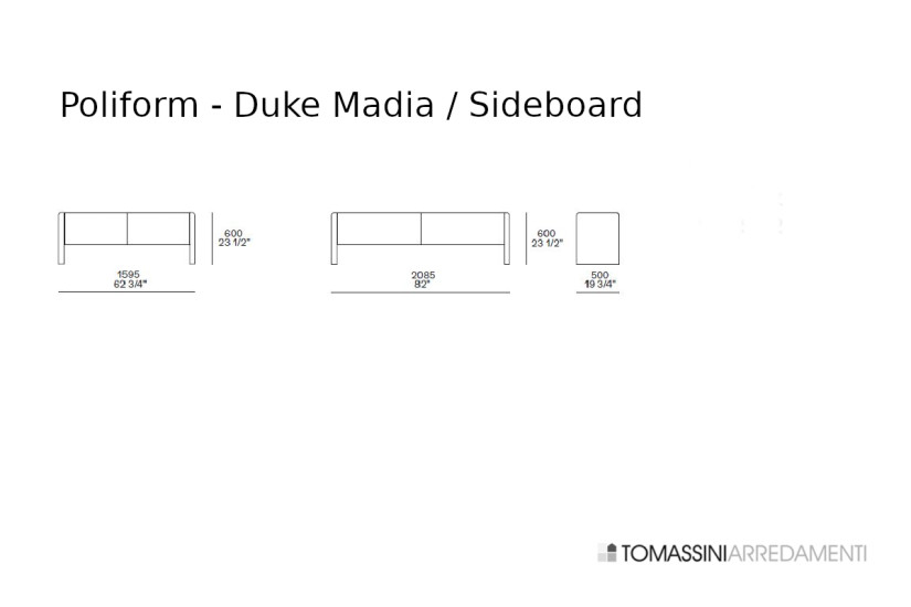 Duke Sideboard Poliform - 5