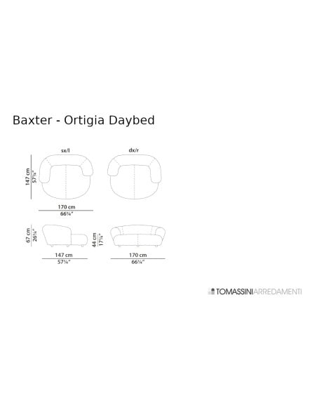 Lit de jour Ortigia Baxter - 4