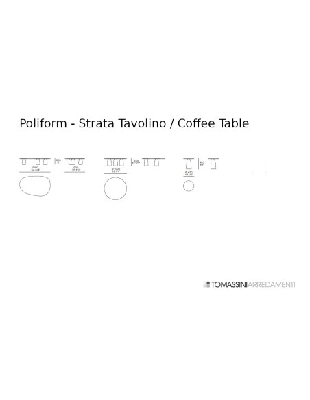 Strata Coffee Table Poliform - 4