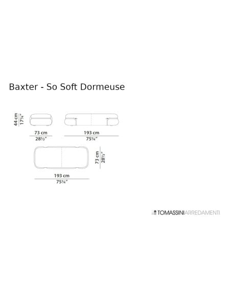 So Soft Dormeuse Baxter - 4