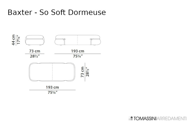Dormeuse So Soft Baxter - 4
