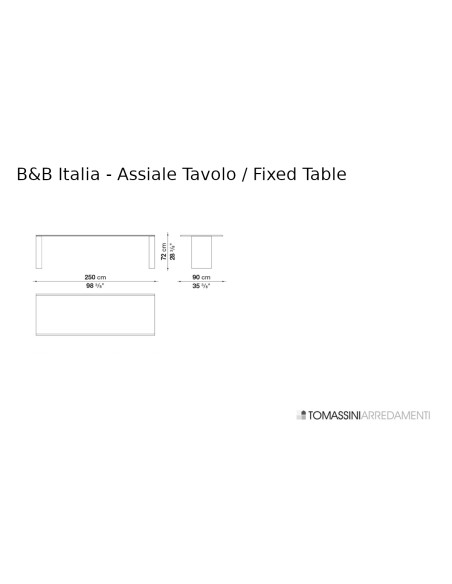 Tavolo Assiale B&B Italia - 6
