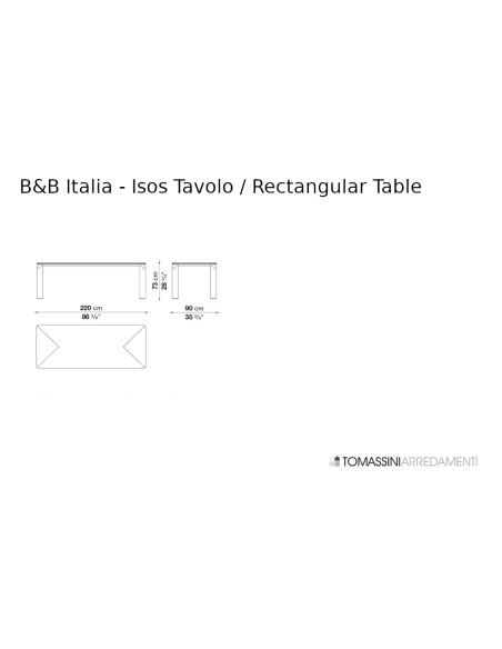 Tavolo Isos B&B Italia - 8