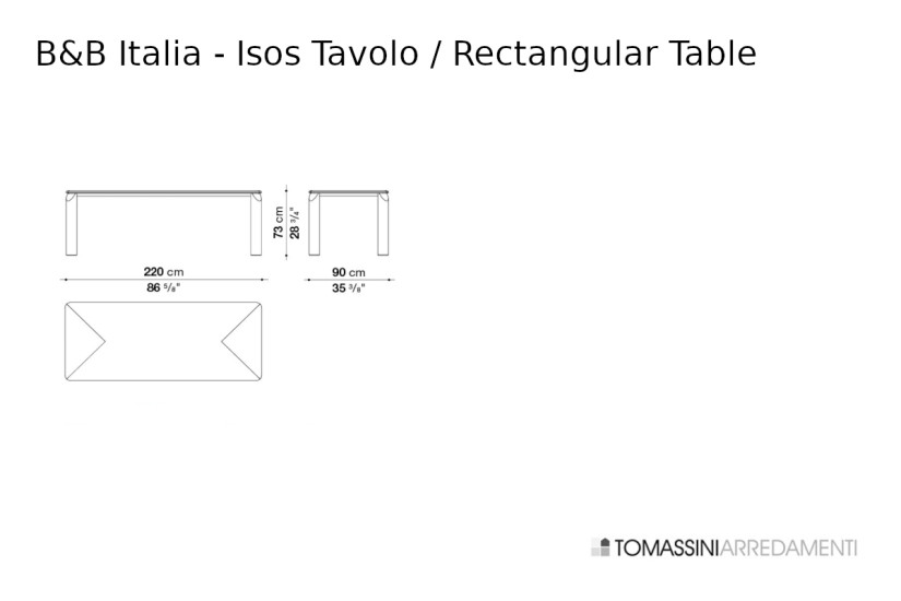 Isos Table B&B Italia - 8