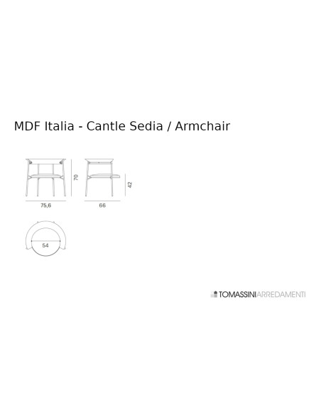 Cantle Chaise MDF Italia - 8