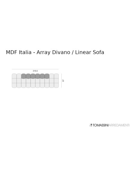 Divano Array MDF Italia - 5