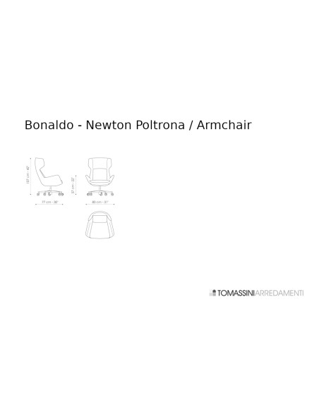 Newton Armchair Bonaldo - 5