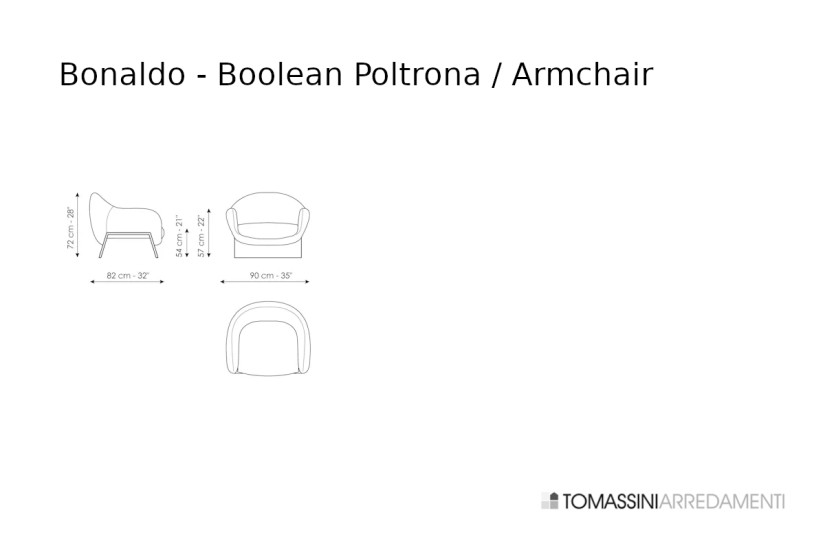 Fauteuil Boolean Bonaldo - 5
