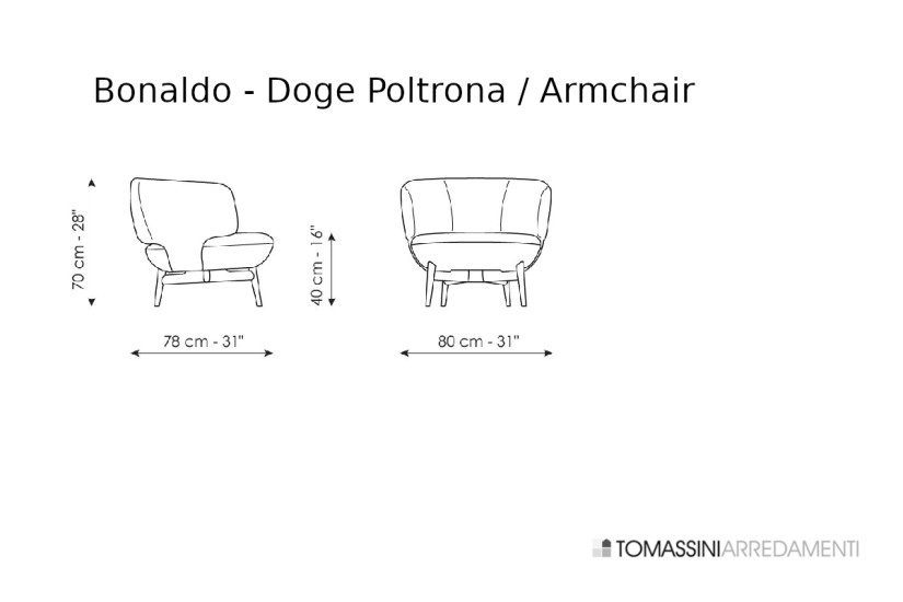 Doge Armchair Bonaldo - 6