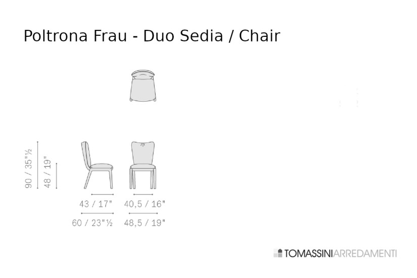 Sedia Duo Poltrona Frau - 4