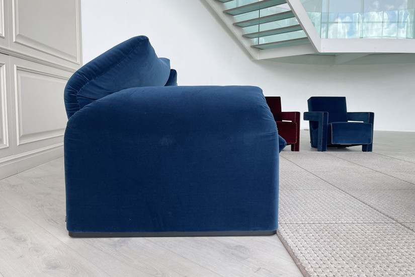 Divano Maralunga Maxi blu (Offerta Expo) Cassina - 3